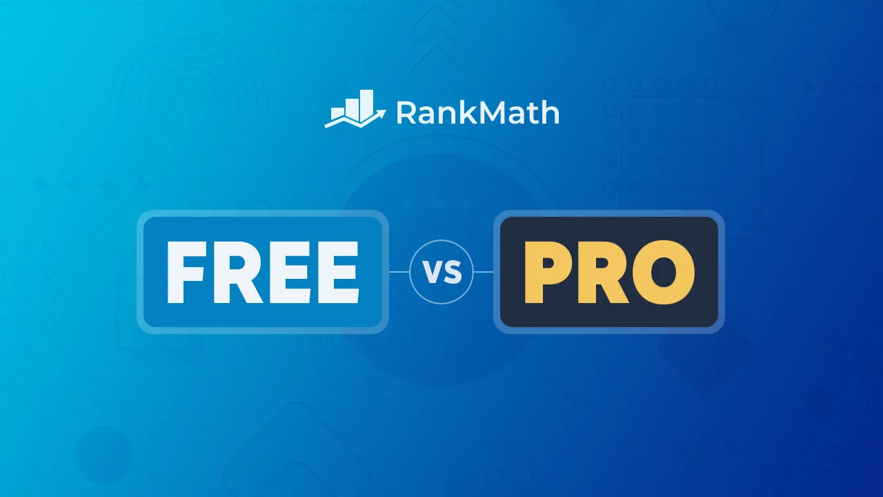 Porównanie Rank Math Free i PRO